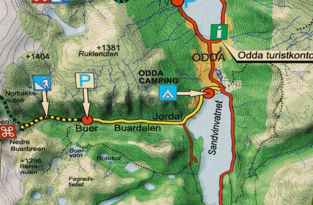 Trolltunga Camping Odda Szoba fotó